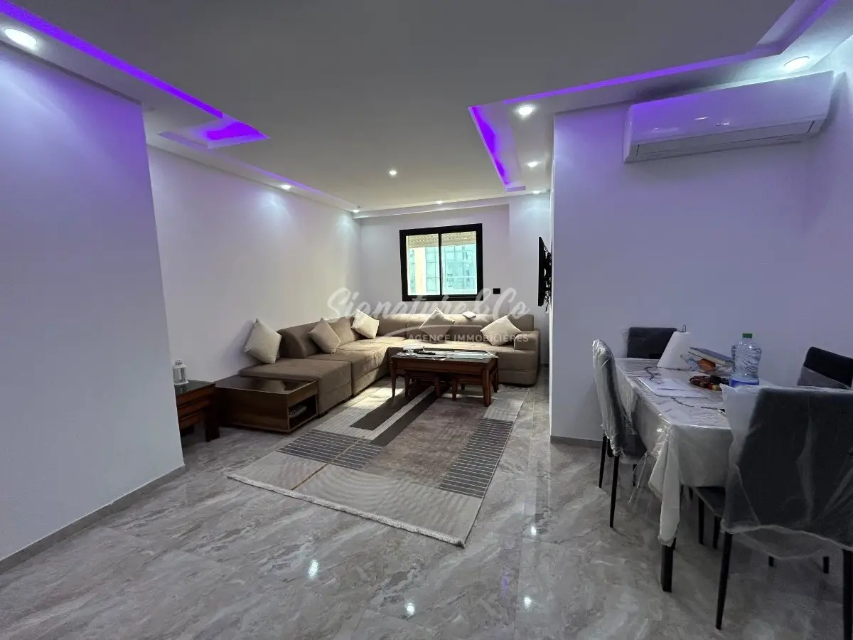 À Louer : Appartement S+2 à Cité les palmeraies